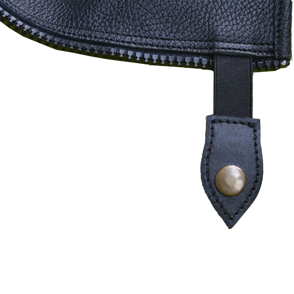 Краги с накладкой (Черный/Коричневый, XS 39-31)