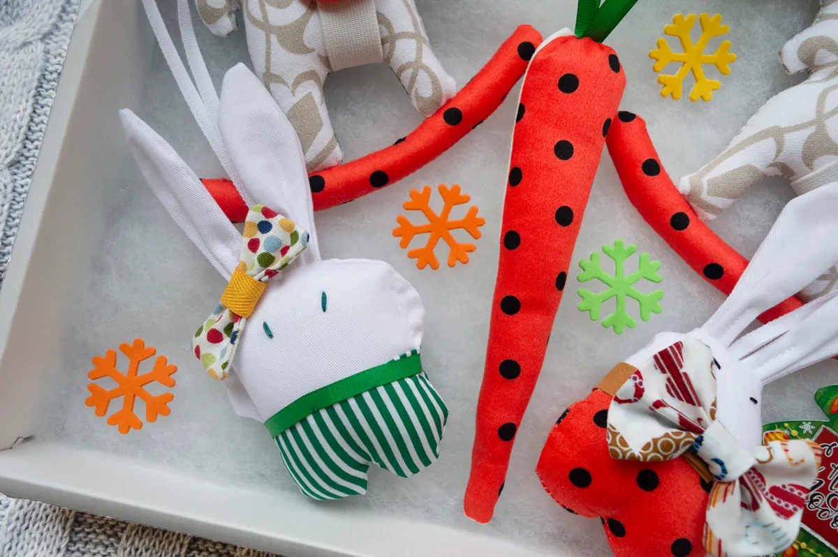 Набор ёлочных игрушек большой