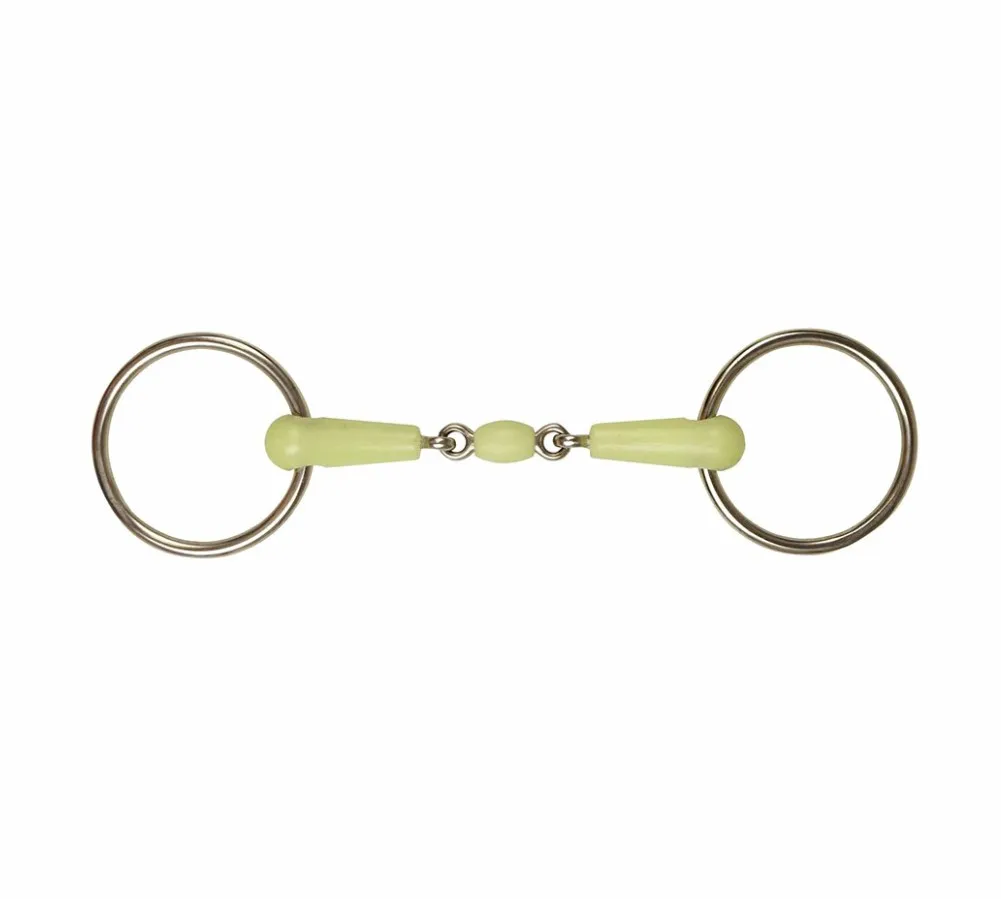 Трензель York восьмёрка с яблочным вкусом грызло 18 мм 13,5 см