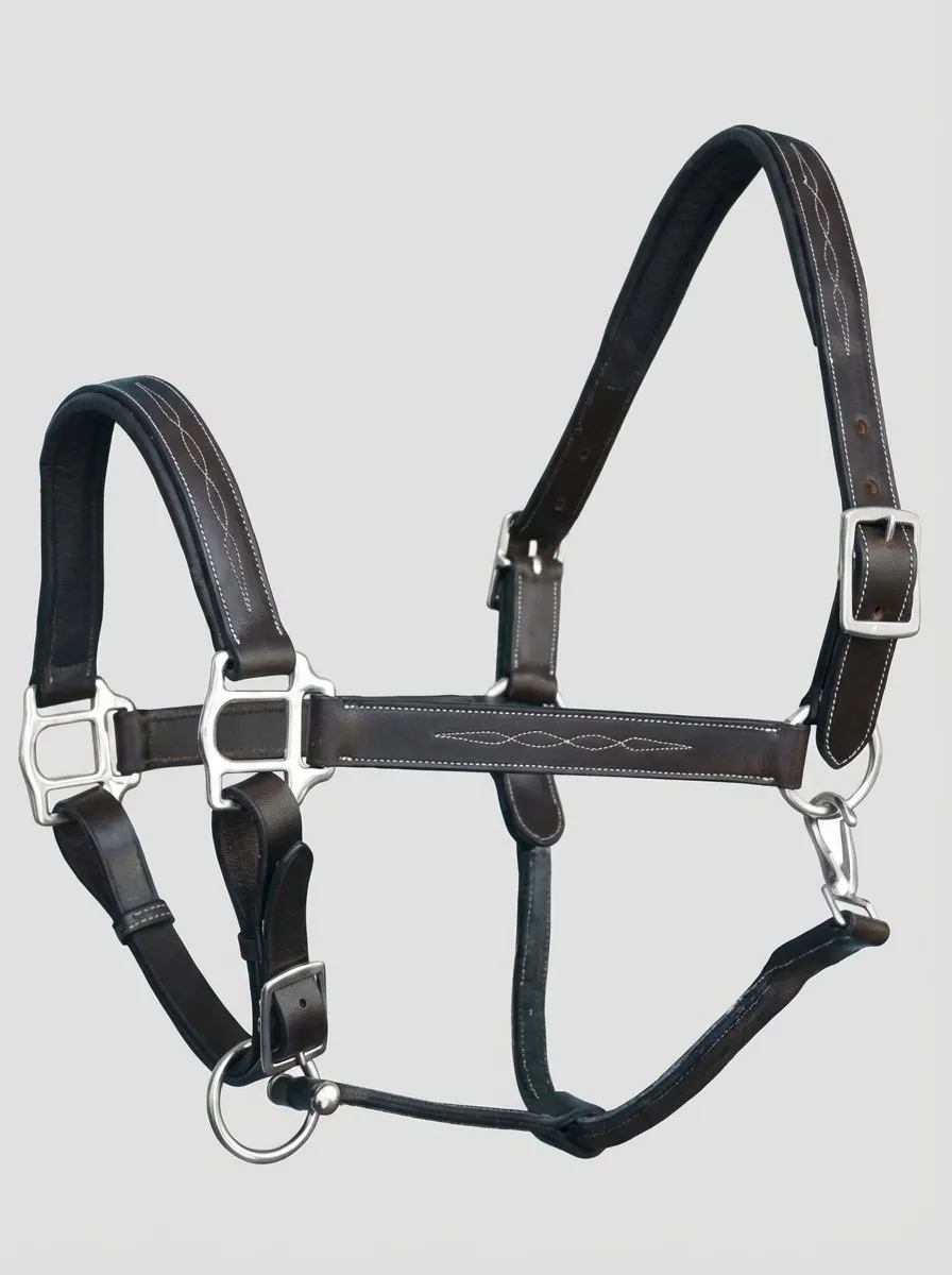 Кожаный недоуздок Галант HorsePlanet
