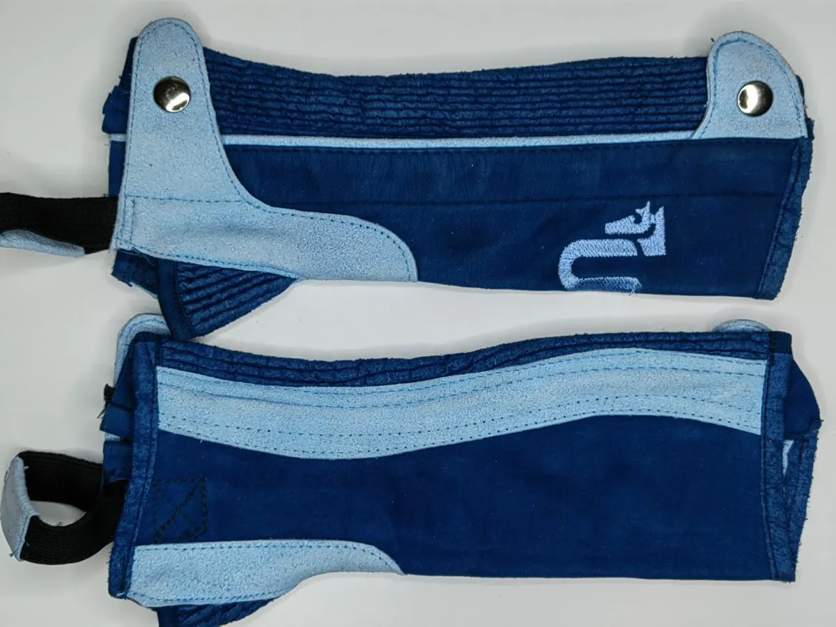 Краги детские для верховой езды искусственная замша Umbria