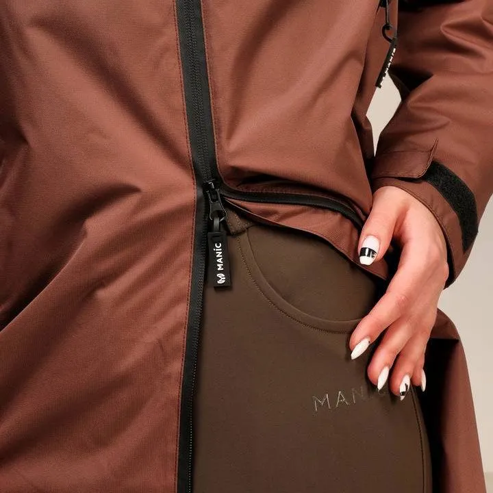 Плащ женский MANIC, Коричневый, размер 40