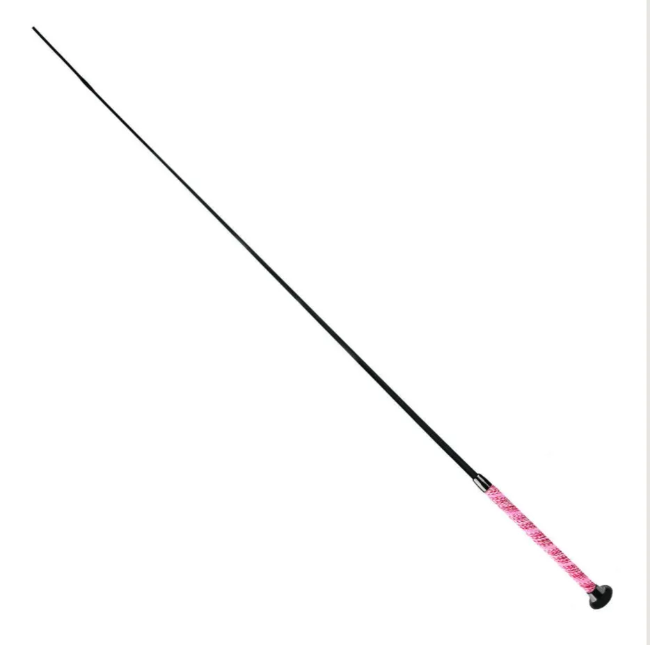 Хлыст York Elegant выездковый розовый 110 см