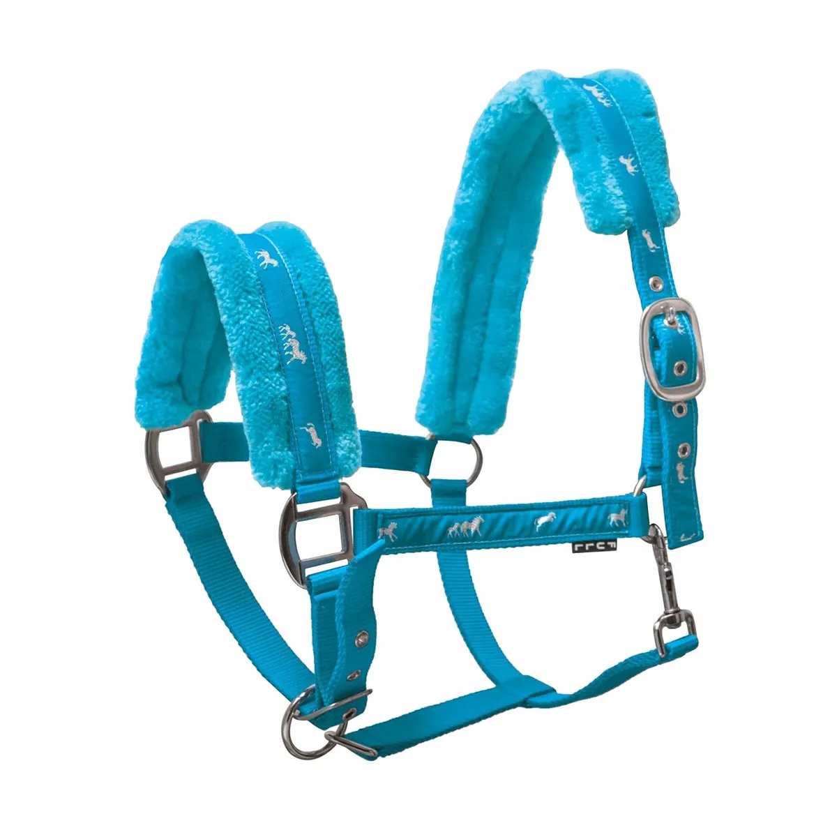 Недоуздок York Softy голубой Pony