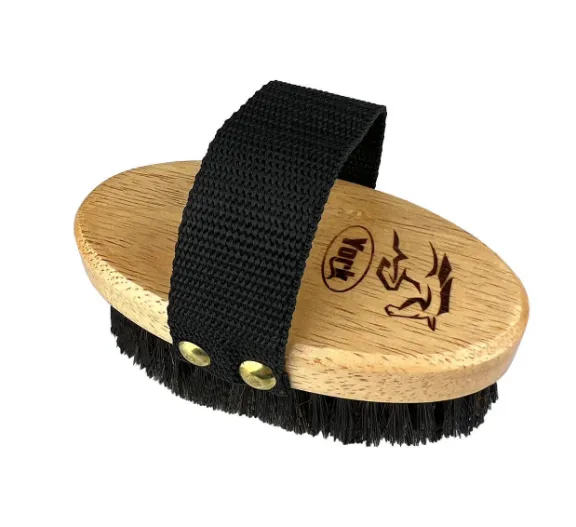 Щетка York Woody junior деревянная мягкая натуральная черная