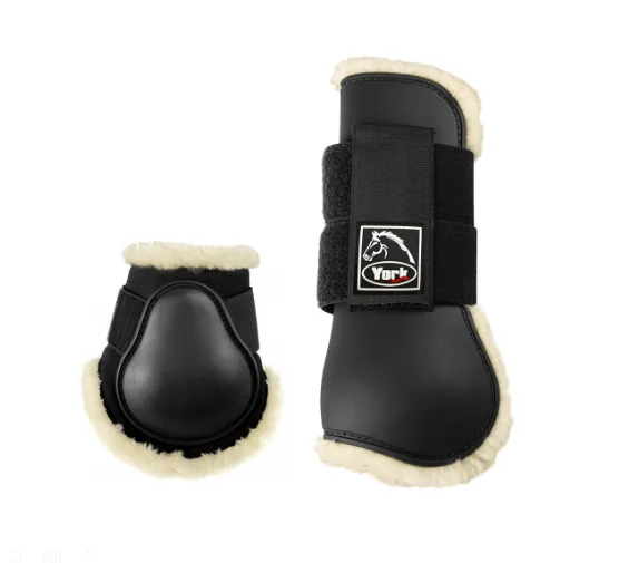 Ногавки York Comfort конкурные с иск.мехом, стан коричневые Cob