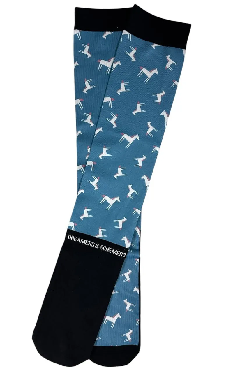 Гольфы с лошадками Dreamers and schemers 35-39