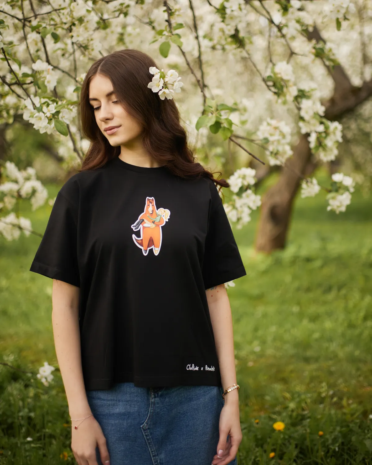 Футболка "BROWN HORSE" (коричневый, xs)