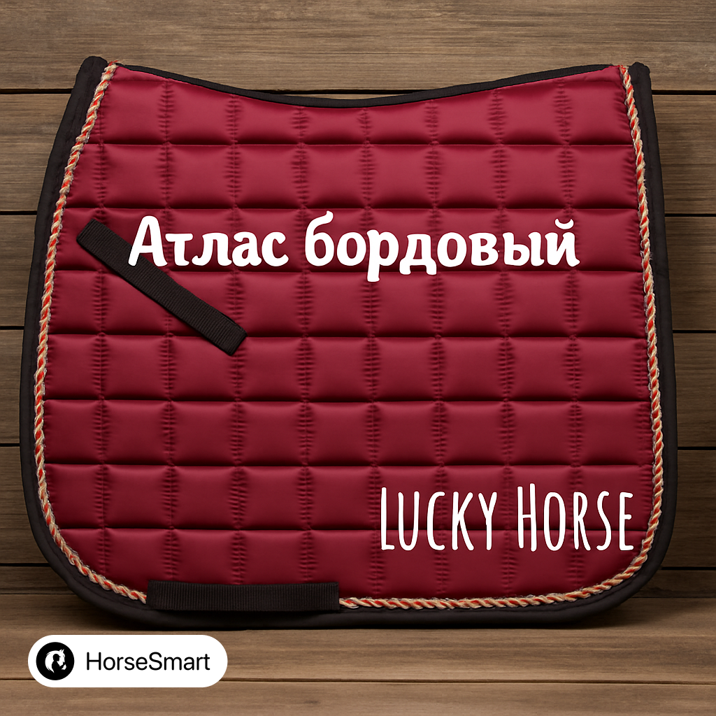 Вальтрап Атлас, цвет Бордовый