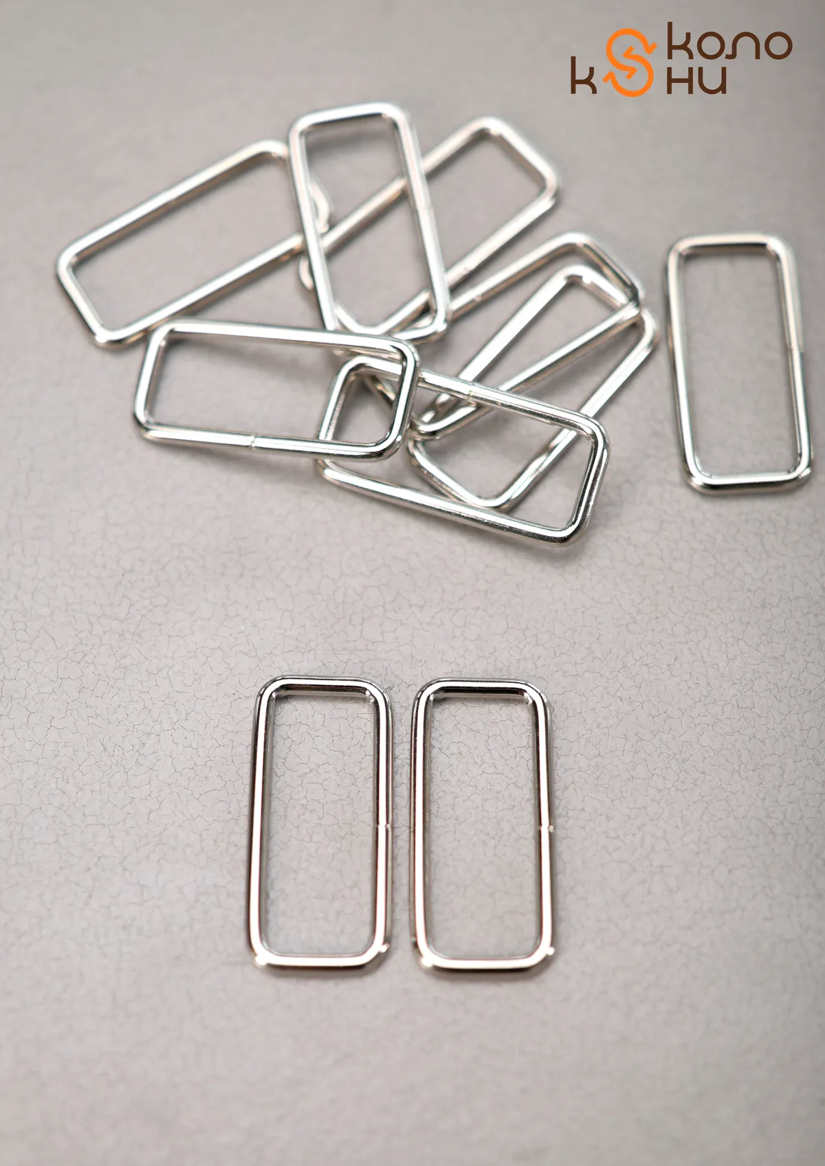 Пряжка-рамка прямоугольная (фурнитура для попоны, сумок, ремней) ОколоКони, 1 шт