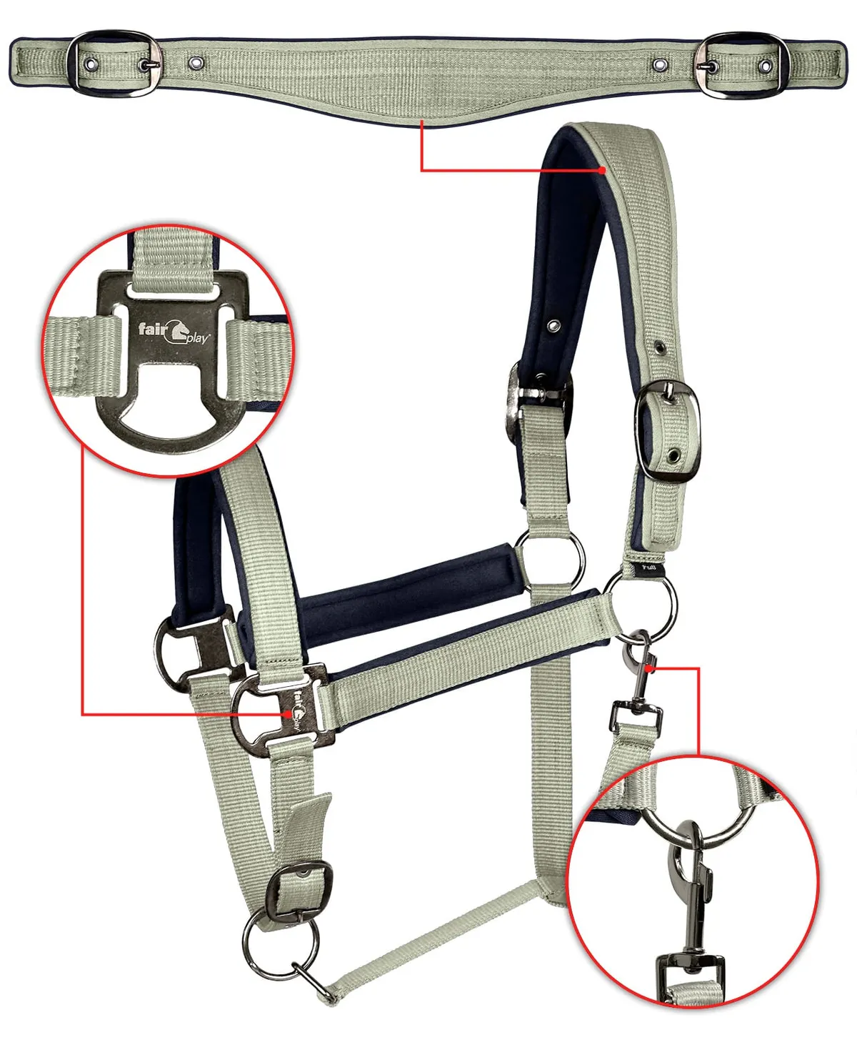 Недоуздок Fair Play Halter Bilbao