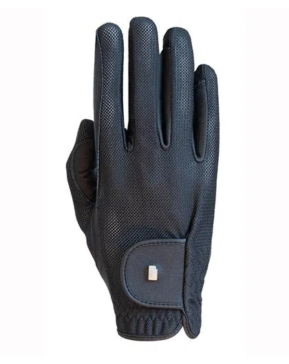 Перчатки "Roeckl GRIP LITE" с сеткой (7, Темно-синий)
