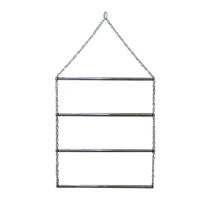 Кронштейн вешалка на цепочки для вальтрапов и попон № 4