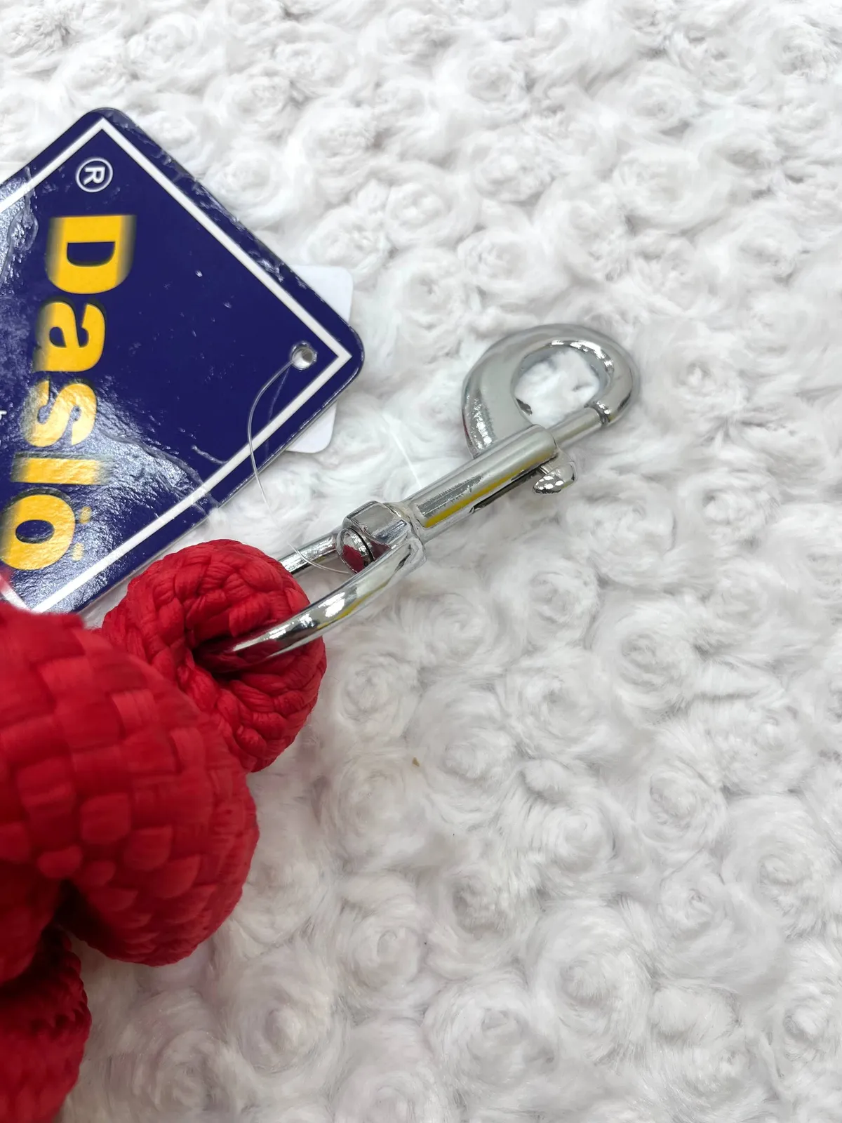 Чумбур мягкий Daslo ярко-красный