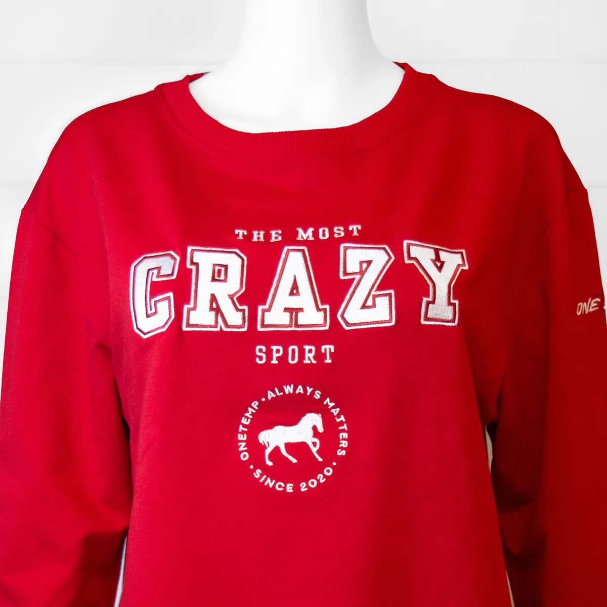Свитшот. Crazy. L