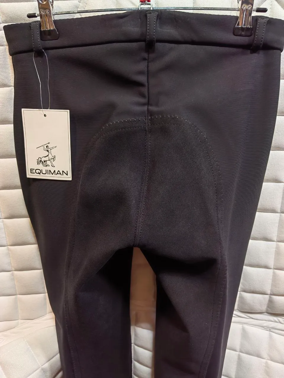 Бриджи подростковые утепленные с полной замшевой леей EQUIMAN