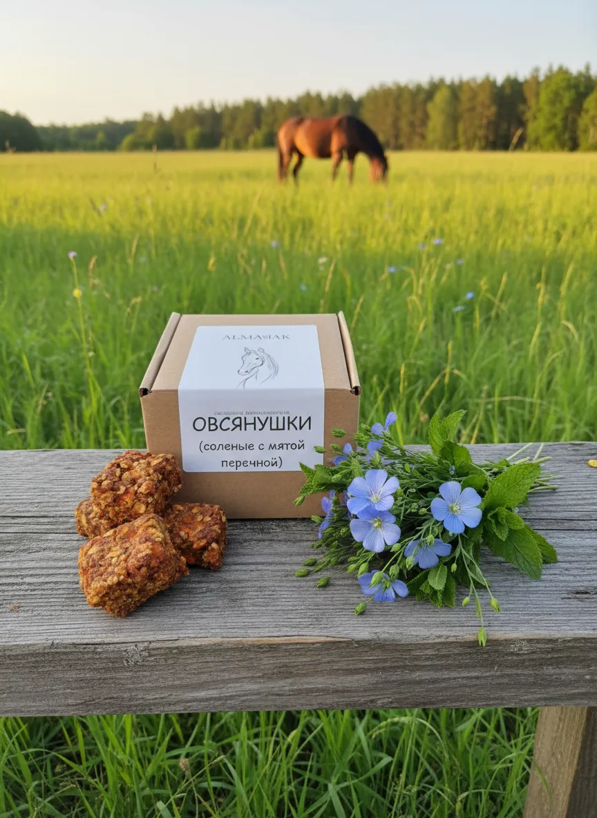 Овсянушки солёные (с мятой)