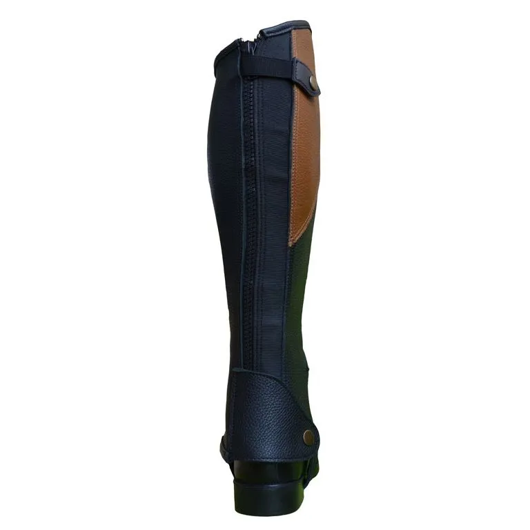 Краги с накладкой (Черный/Коричневый, XS 39-31)