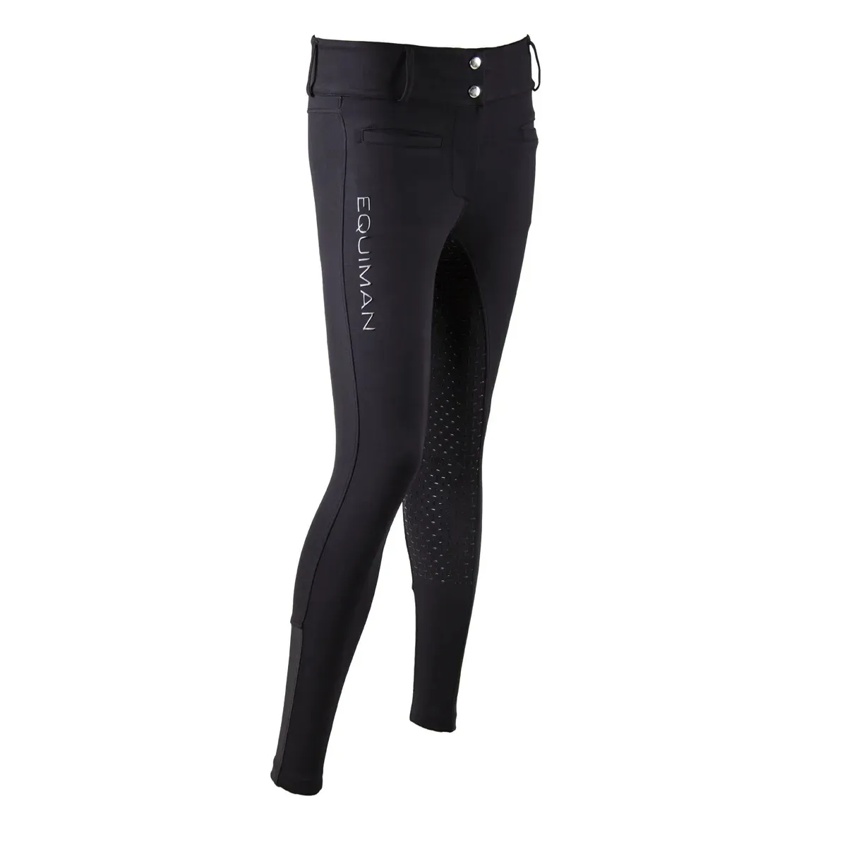 Бриджи женские "EQUIMAN" для верховой езды с полной силиконовой леей