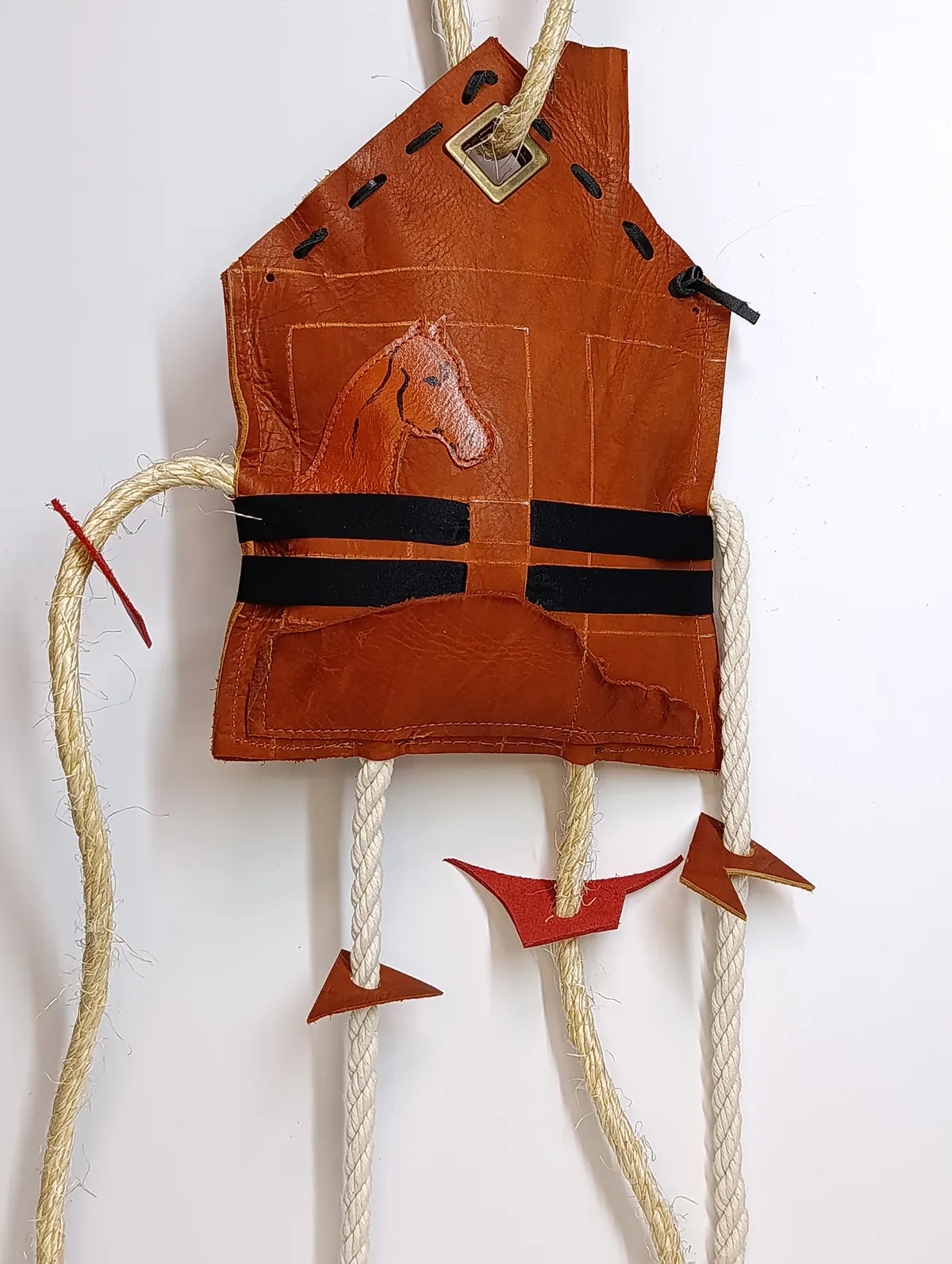 Игрушка для лошади в денник - Конюшня С элементами DIY Рыжий Конь