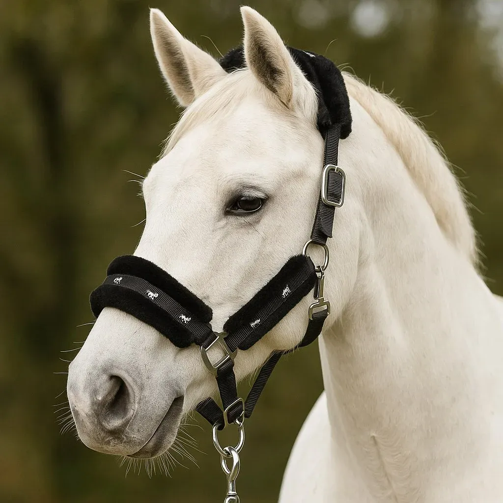 Недоуздок с мехом Lancer