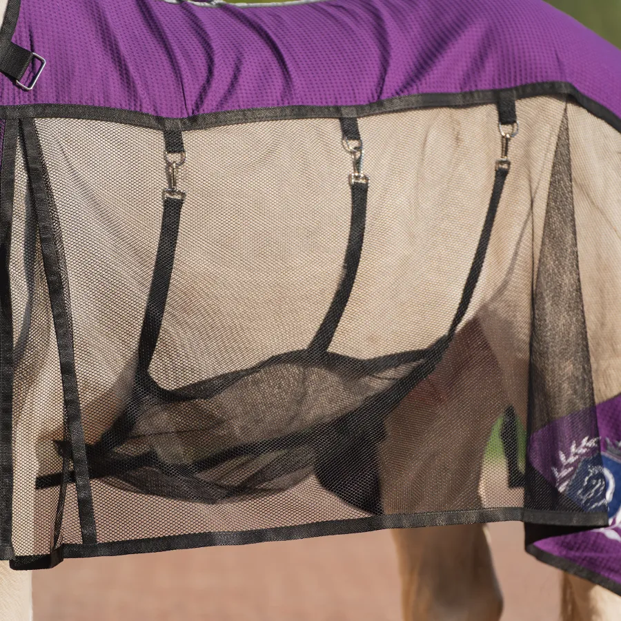 Попона антимоскитная FAVORITE HORSE Ultra-Light (фиолетовая)