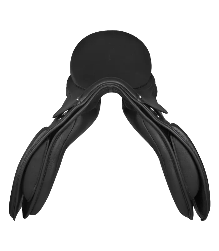 Седло выездковое COMFORT со сменным ленчиком, кожа, 17.5