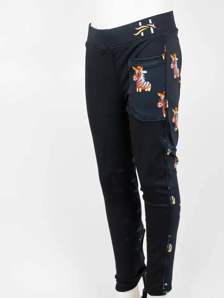  Детские леггинсы для верховой езды Happy