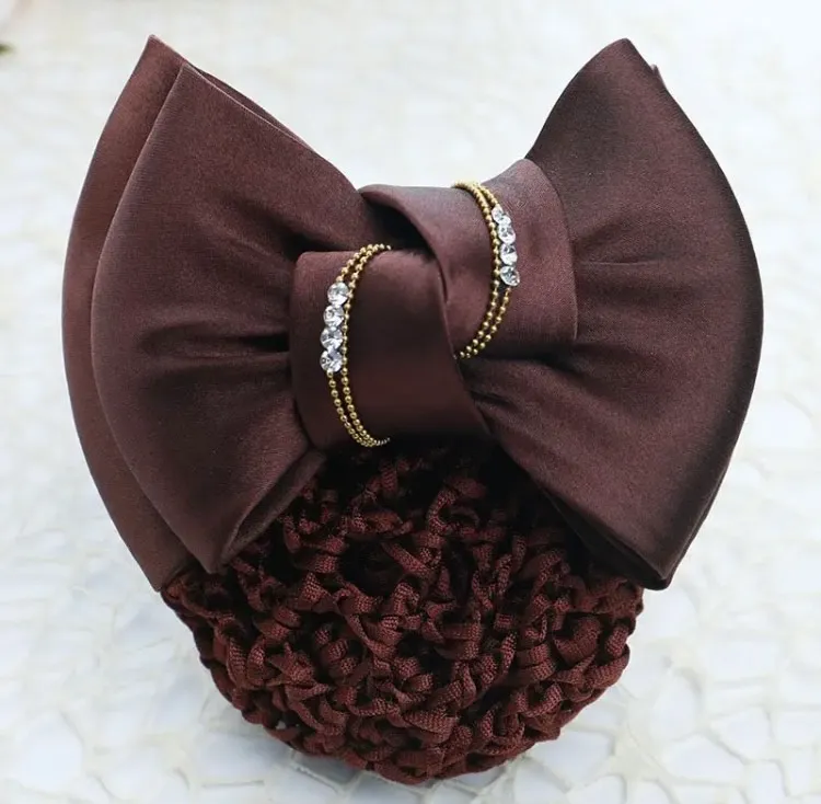 Заколка с сеточкой для волос