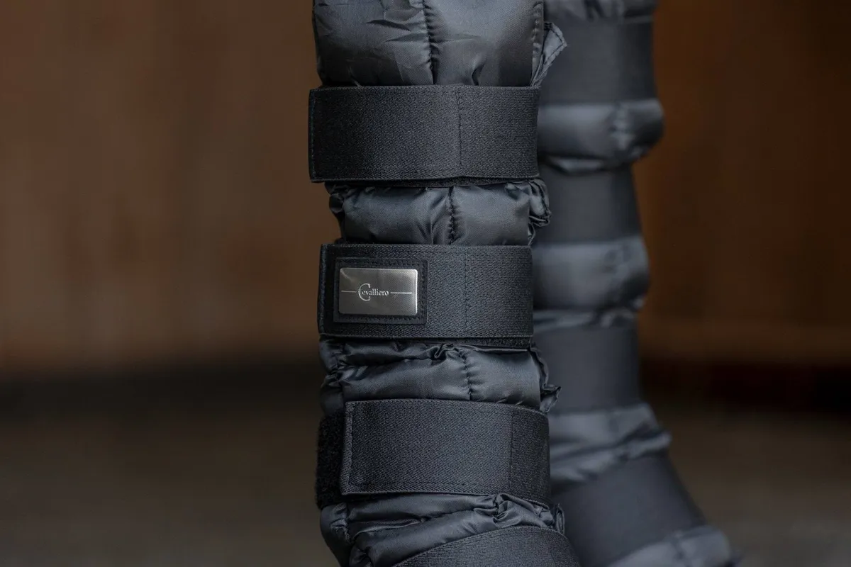 Ногавки охлаждающие Covalliero на липучках в комплекте 2 шт