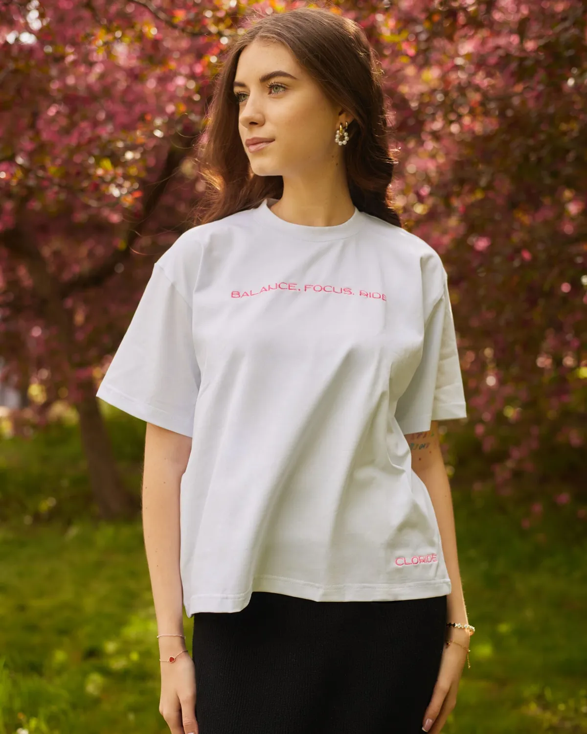 Футболка белая Balance.Focus.Ride