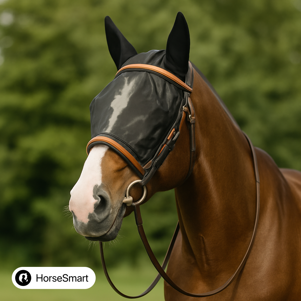 Тренировочная маска от мух Equithme Fly Mask