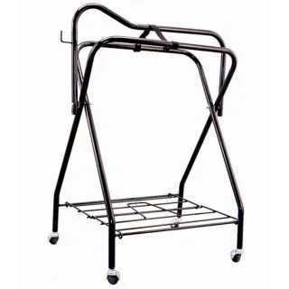 Подставка складная для седла на колесах