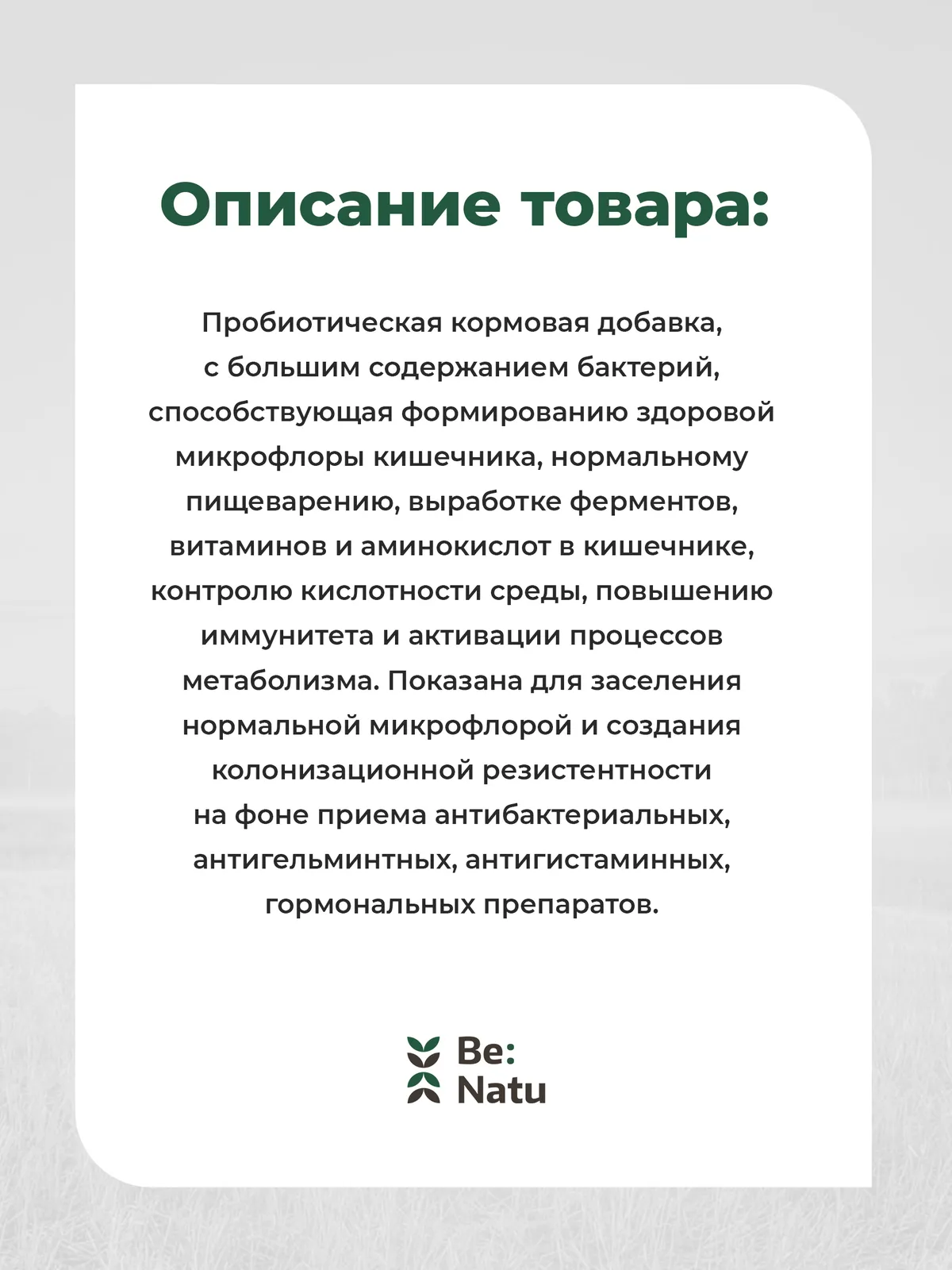 Be:Ficin 0,5кг
