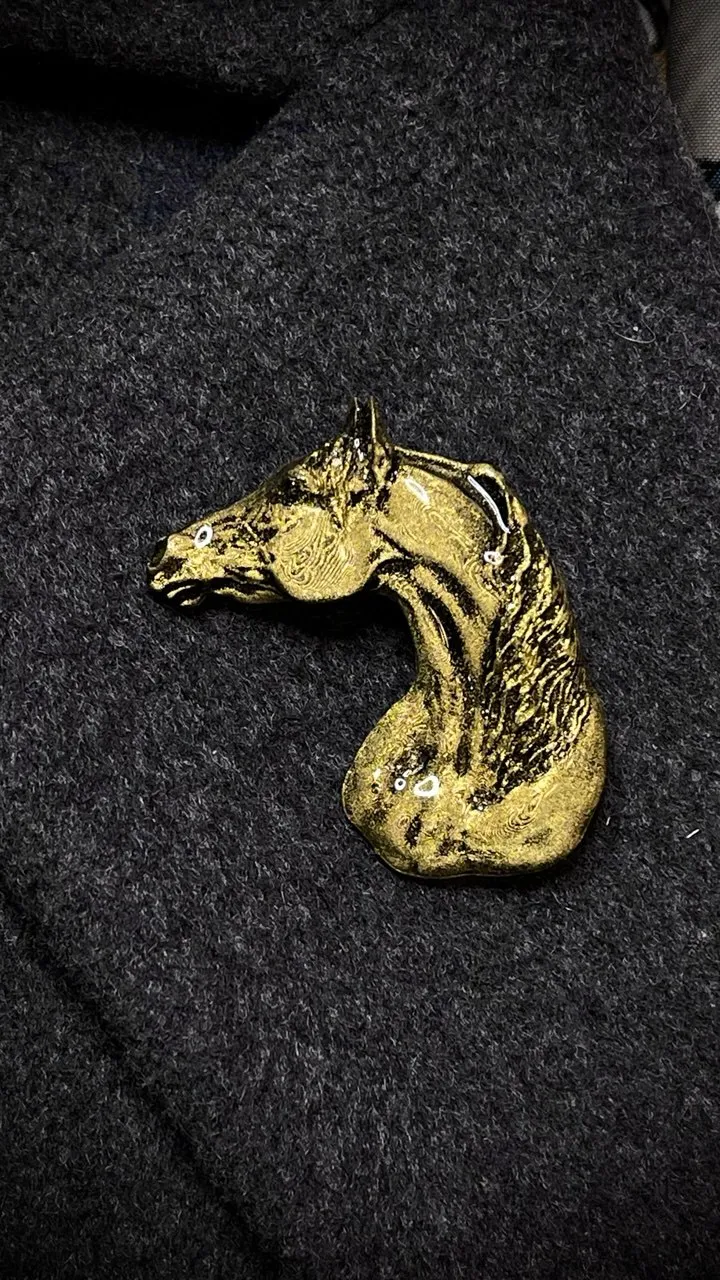 Брошь Араб бронза (имитация)