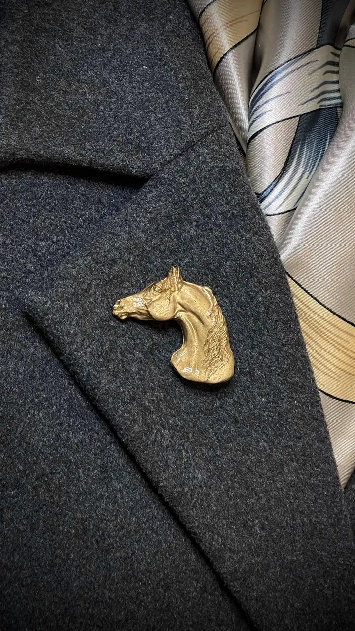 Брошь Араб золотистый