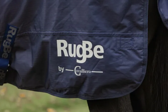 Попона зимняя «RugBe IceProtect 300» (Темно-синий, 155 см)
