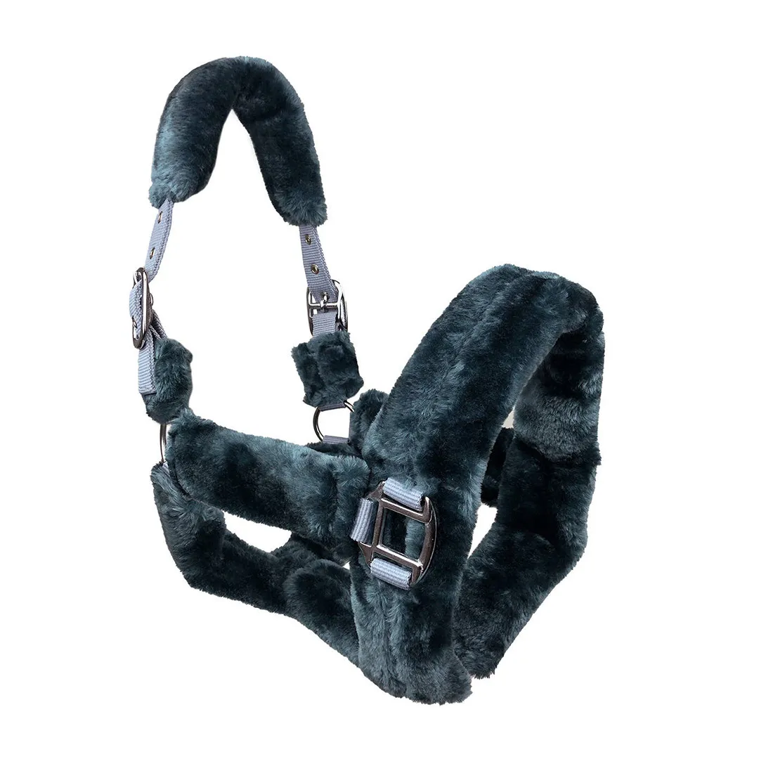 Недоуздок HE Cuddly серый Pony