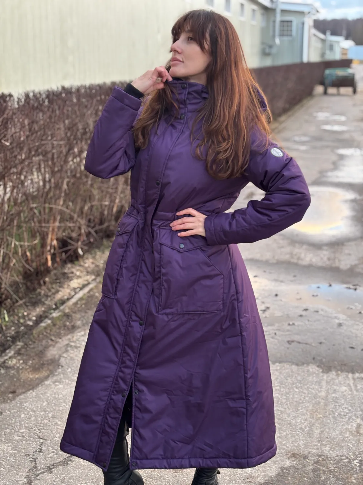 Пальто зимнее Ameno Maxi