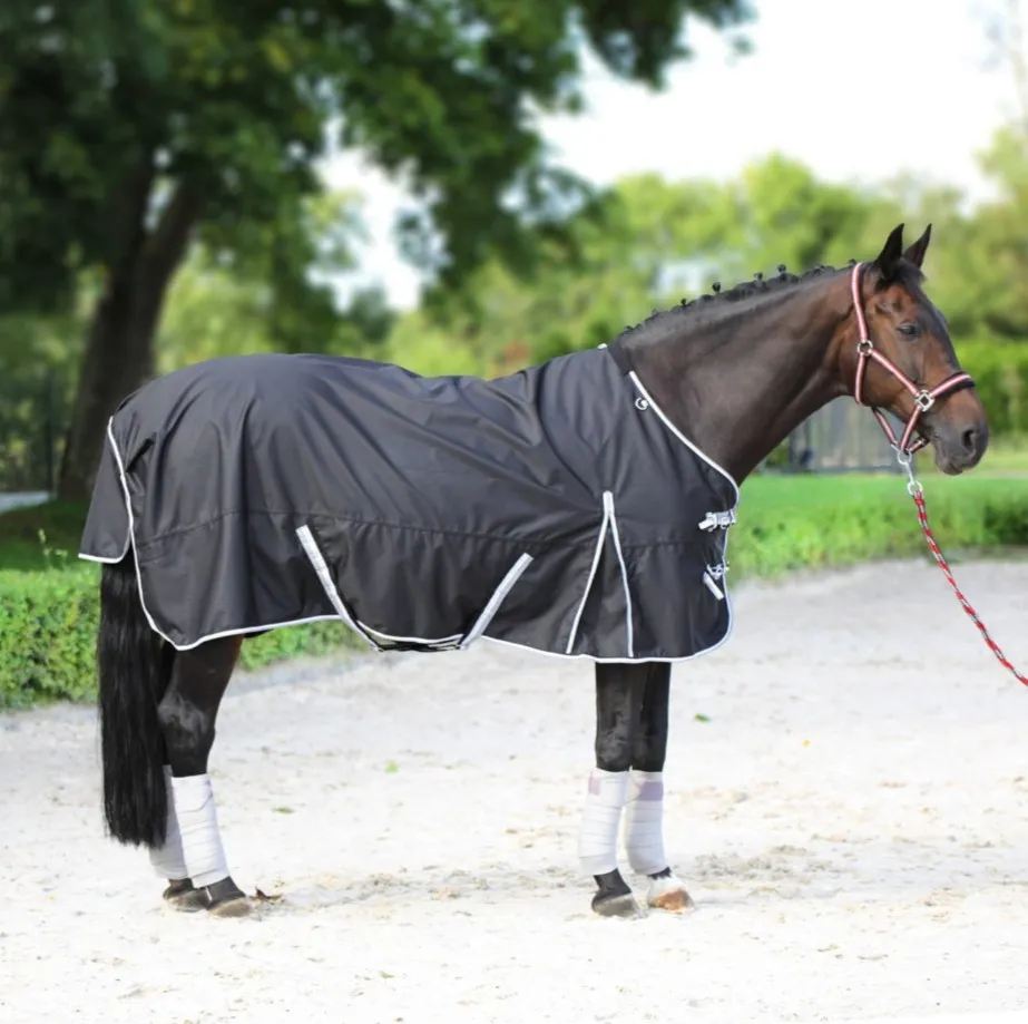 Попона York Demi дождевая черная 155 cm