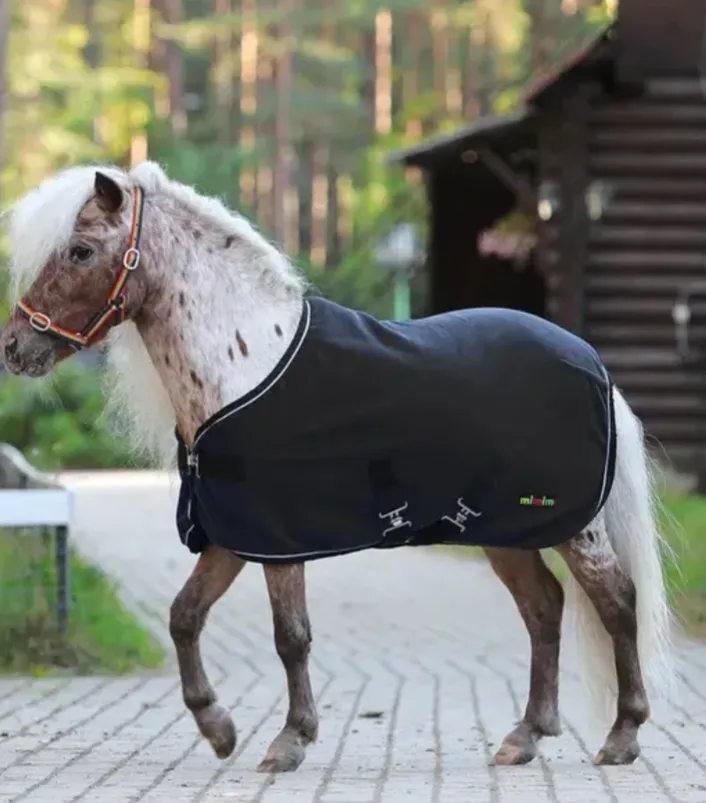 ПОПОНА ФЛИСОВАЯ MIMIMI MINIHORSE BASIC, СИНЯЯ