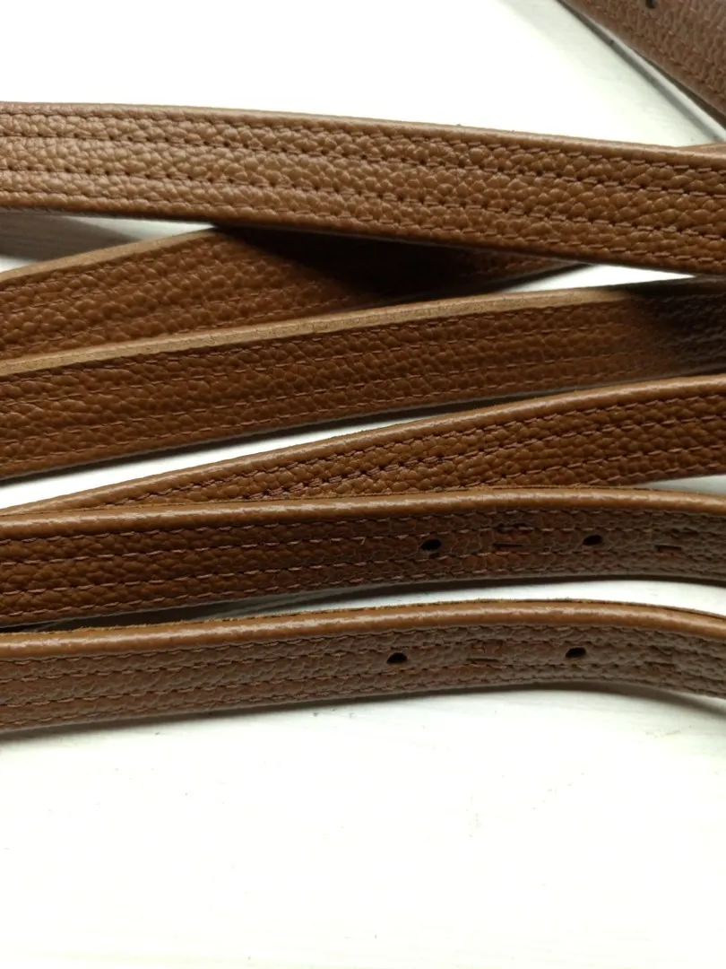 Путлища рыжие из мягкой кожи