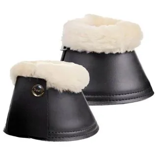 Кобуры (колокольчики) неопреновые с натуральным мехом черные