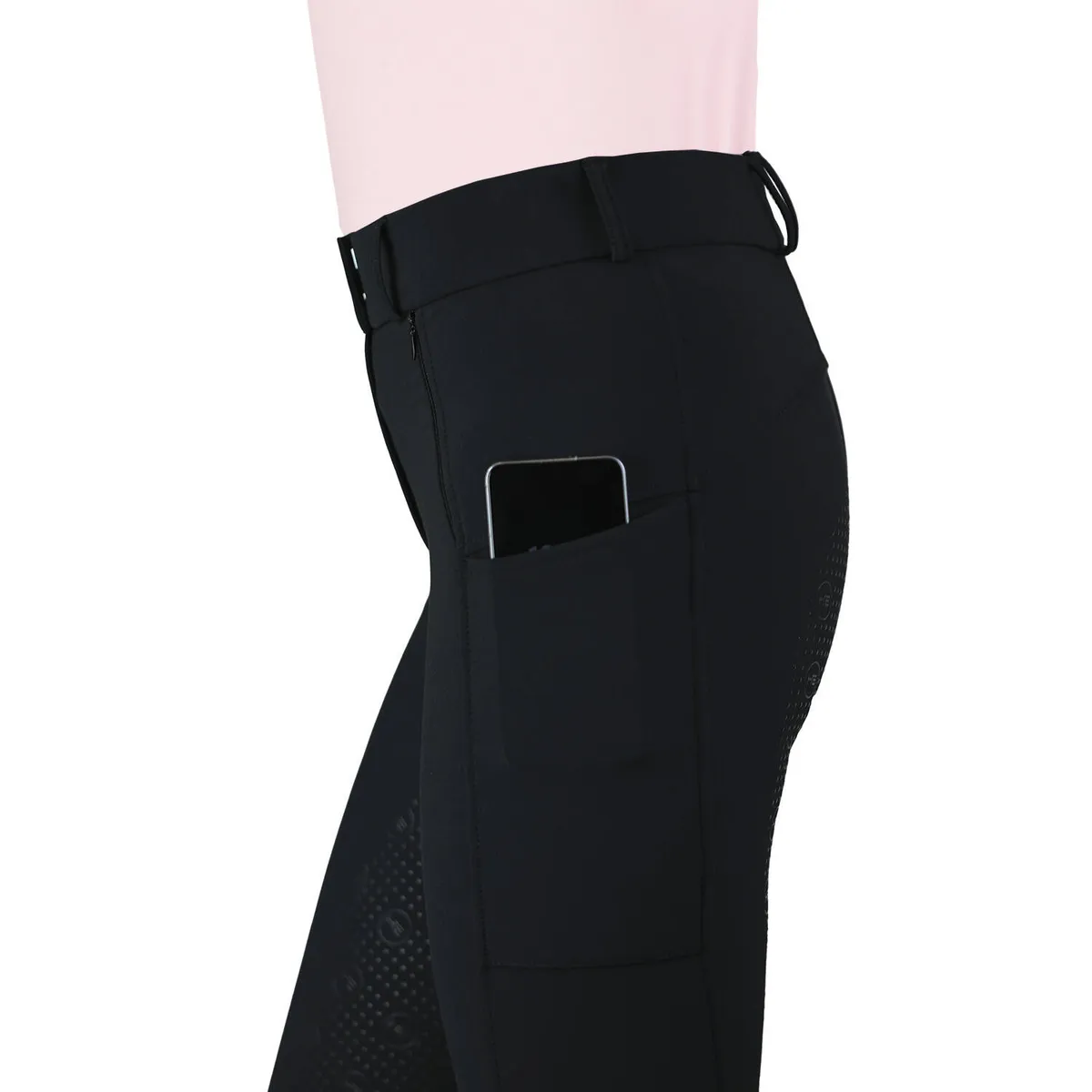 Бриджи HE Lexi с полной силиконовой леей черные 34