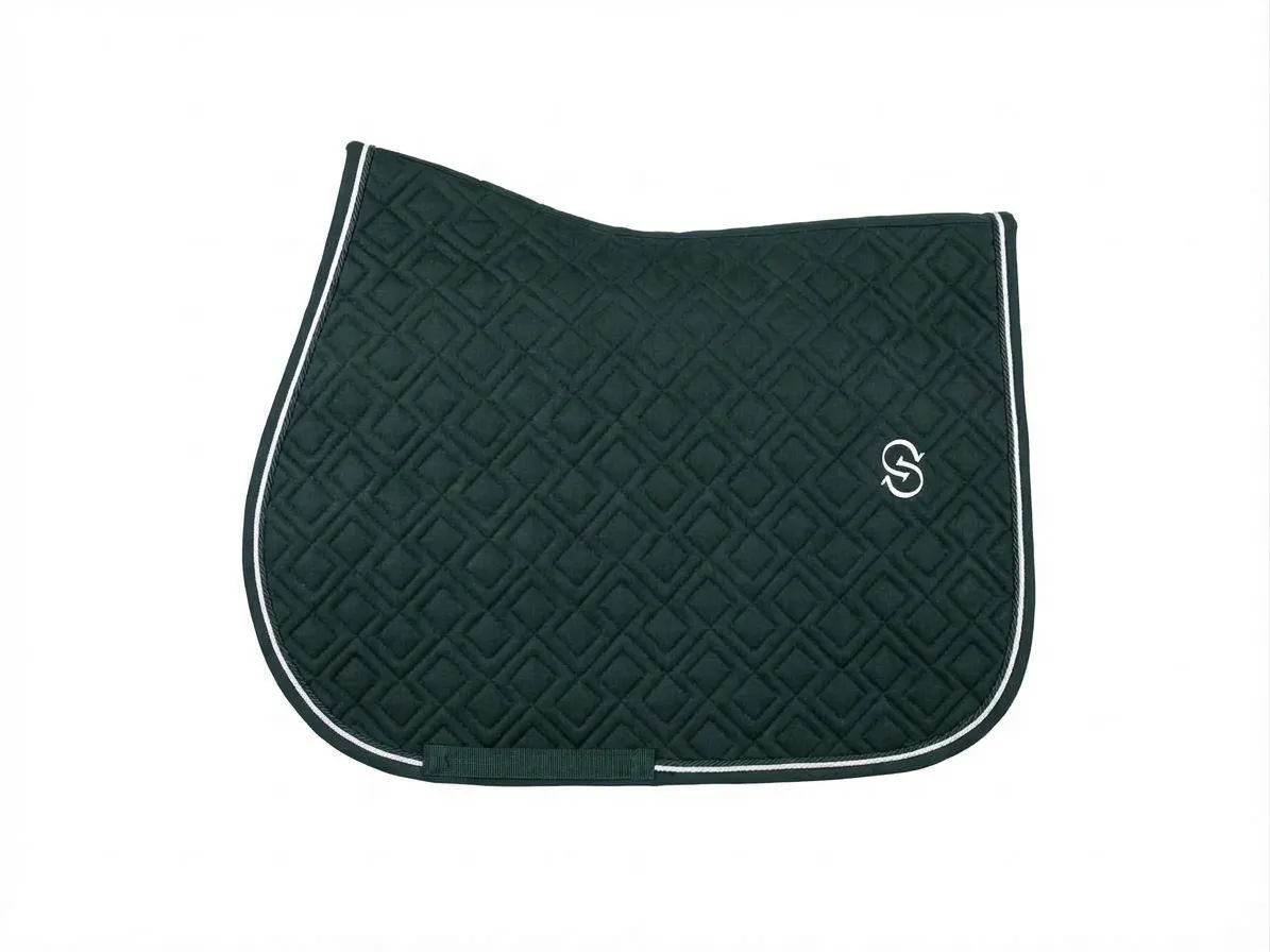 Вальтрап конкурный для конного спорта, ОколоКони, коллекция "Рабочий", цвет зеленый