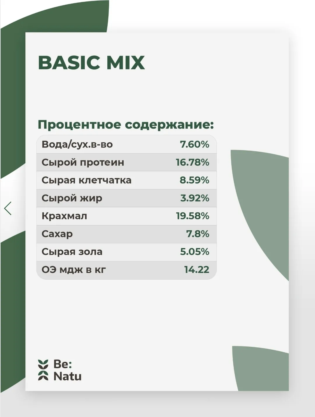 Basic mix 20кг.
