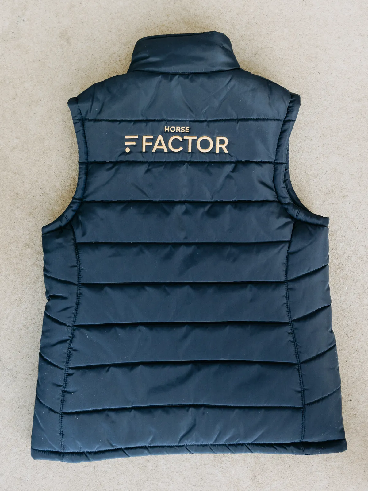 Утепленный синий жилет HorseFactor Film Collection (xl)