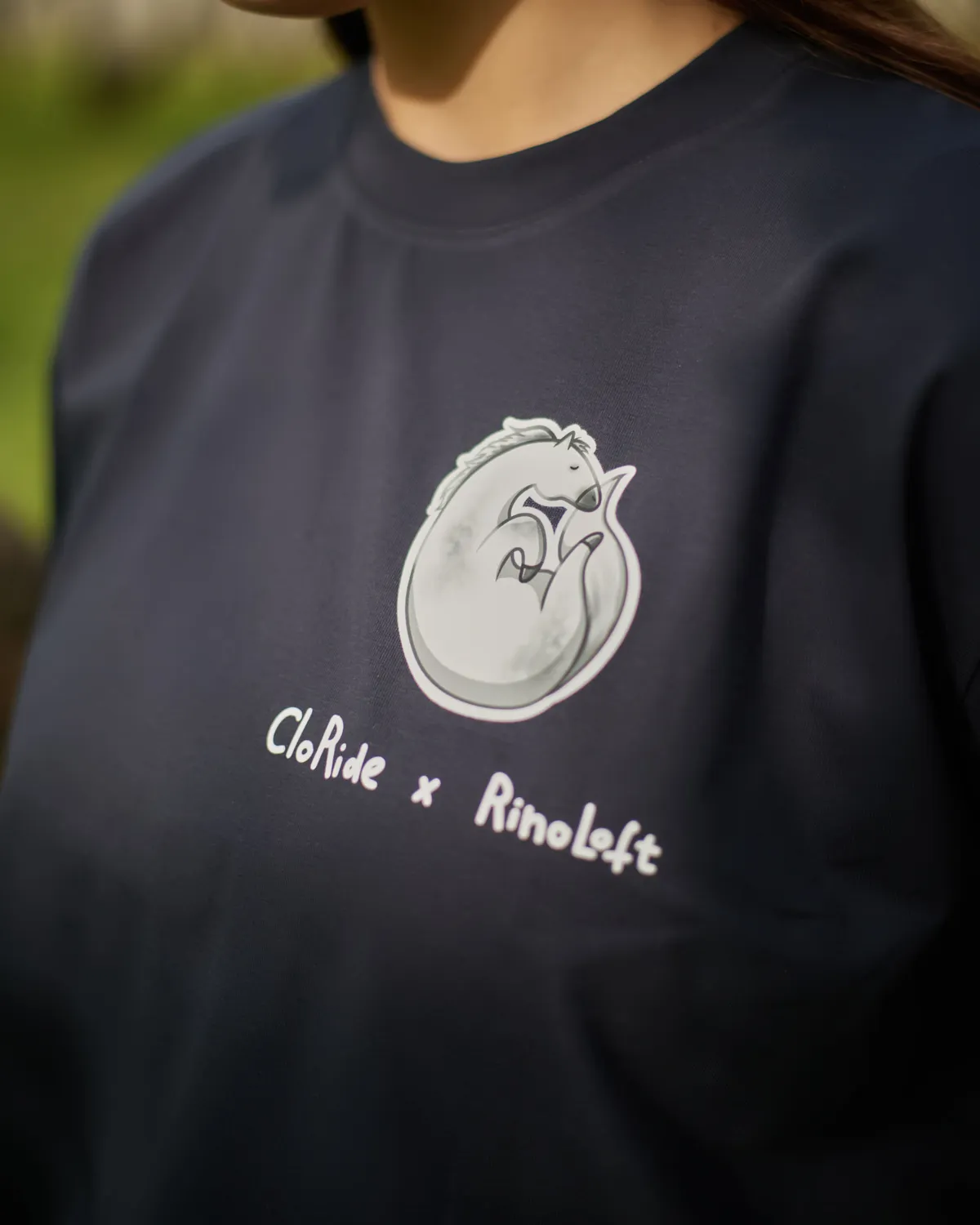 Футболка фуме Gray Horse