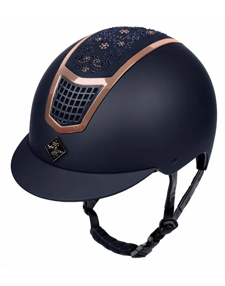 Шлем Fair Play, Quantinum Chic 2.0 Rosegold (Чёрный, M (56-58 см))