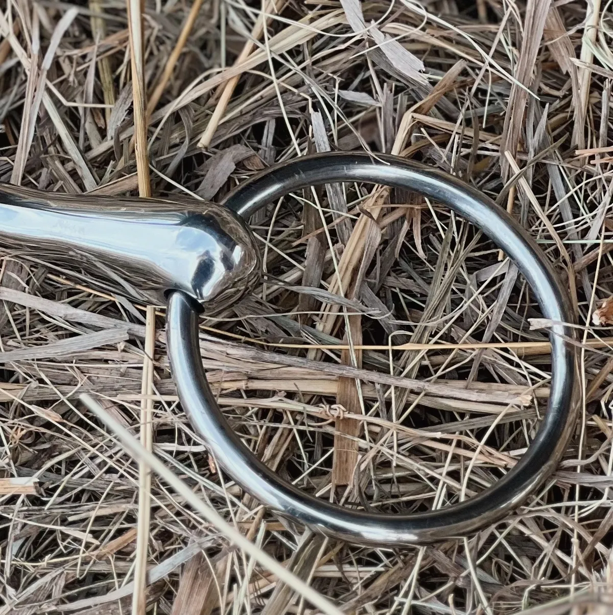 Трензель дутый из нержавеющей стали 12,5 см